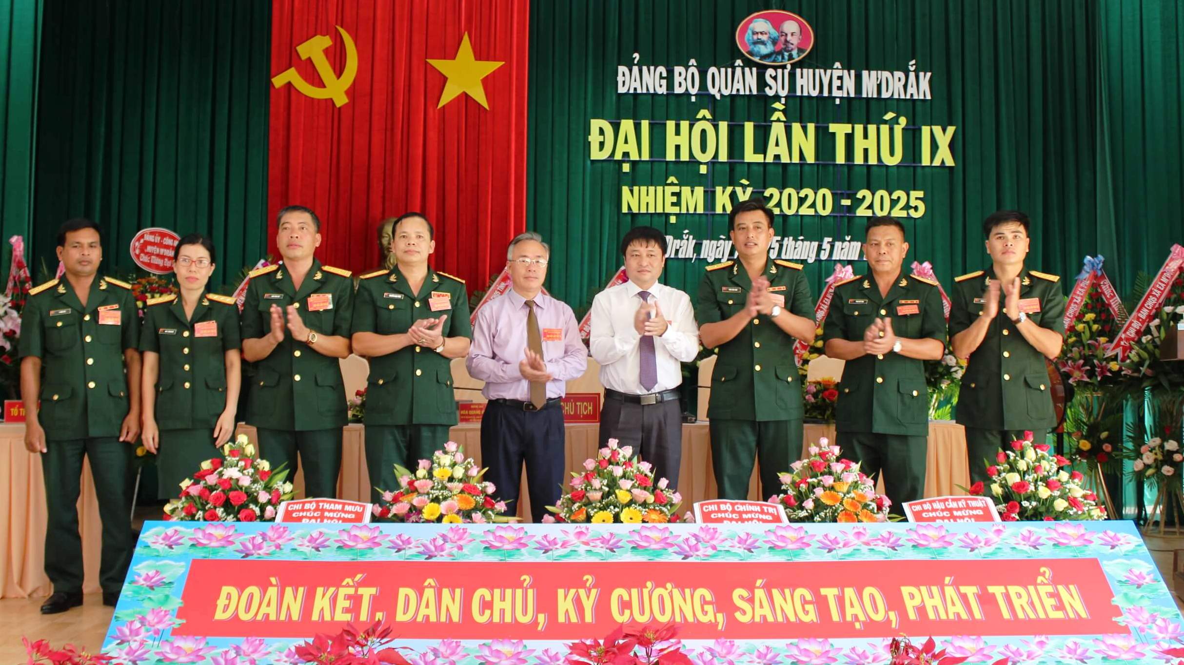 Đại hội Đảng bộ Quân sự huyện lần thứ IX, nhiệm kỳ 2020-2025